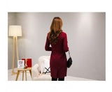 Đầm công sở giả vest