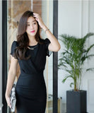Đầm công sở giả vest