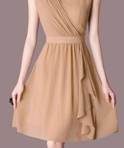 Đầm xoè xếp ly