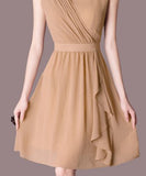 Đầm xoè xếp ly