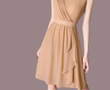 Đầm xoè xếp ly