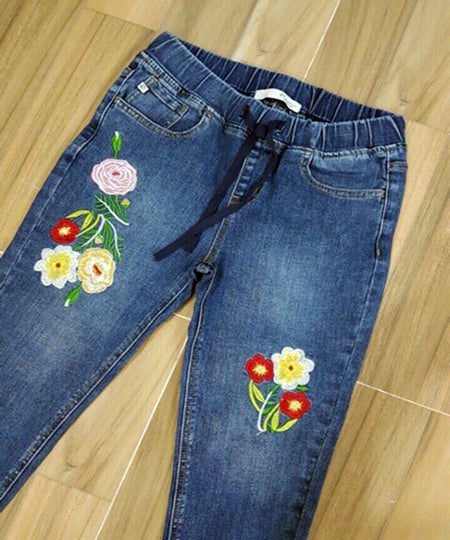 Jeans thiêu hoa