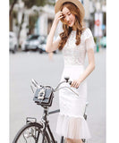 Đầm ren đuôi cá